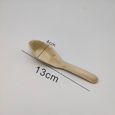 Eco Friendly Natural Disposable Bamboo Tasting Spoon ODM