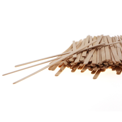 Customized Wooden Stirrer Sticks For Milk Tea Hot Drink 140mm