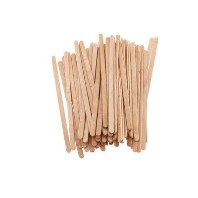 Customized Wooden Stirrer Sticks For Milk Tea Hot Drink 140mm