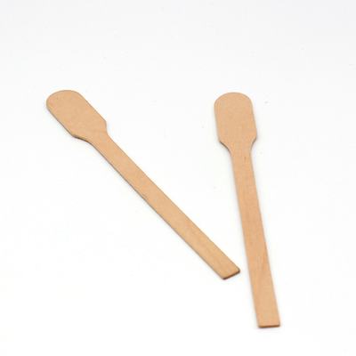 Custom FSC Individually Packed Wooden Coffee Sticks For Coffee 15cm